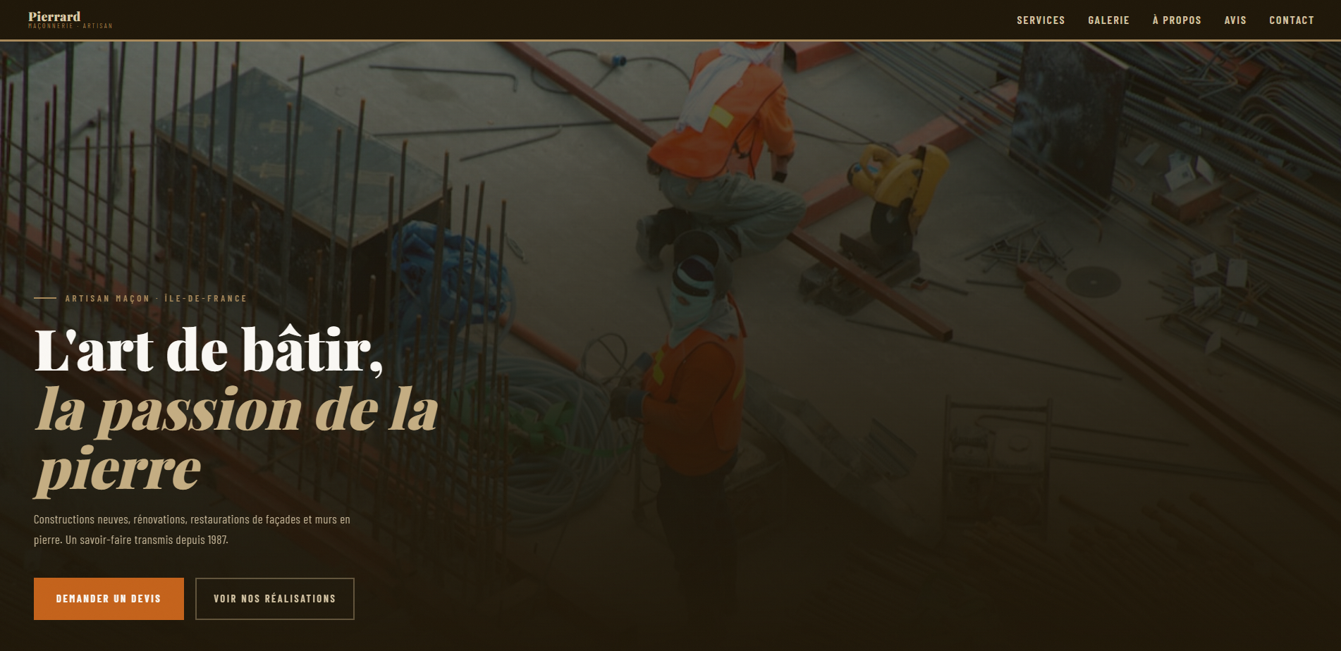 Identité visuelle du site
